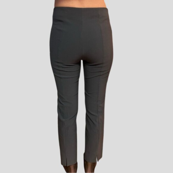 Vince Grey High Waisted Slim Ankle Cropped Trousers Pants - Picture 2 of 16